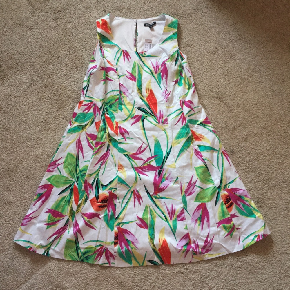 ⛄️ Roz & Ali floral dress NWOT - Picture 3 of 5